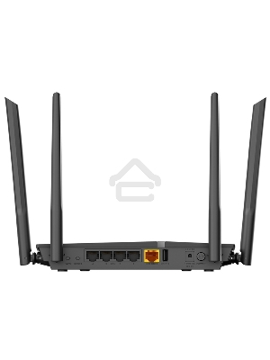 Роутер D-Link DIR-1260/RU/R1A, Wireless AC1200 2x2 MU-MIMO Dual-band Gigabit Router with 1 10/100/1000Base-T WAN port, 4 10/100/1000Base-T LAN ports and 1 USB port.802.11b/g/n/ac compatible, up to 300 Mbps
