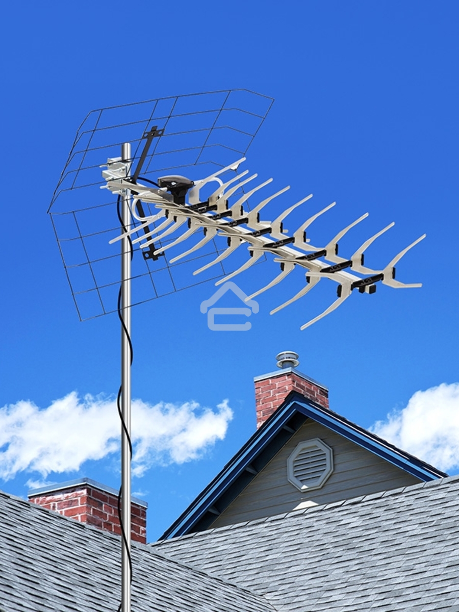 ТВ антенна наружная «Активная» для цифрового ТВ DVB-T2, RX-413 Rexant