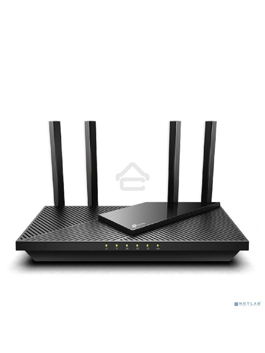 Роутер беспроводной TP-Link Archer AX55 AX3000 10/100/1000BASE-TX черный