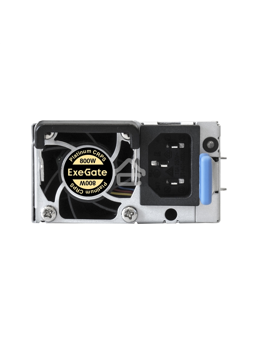 Серверный блок питания  (модуль к RTS800 Redundant) 800W ExeGate Industrial-RT800 (APFC, КПД 94%(80 PLUS Platinum), 4 cm fan)