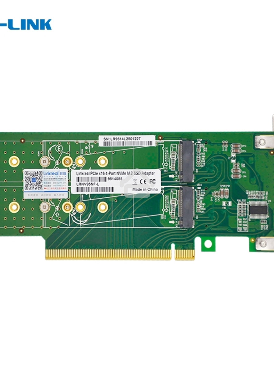Сетевой адаптер LR-LINK PCIE 4-PORT M.2 LRNV95NF-L