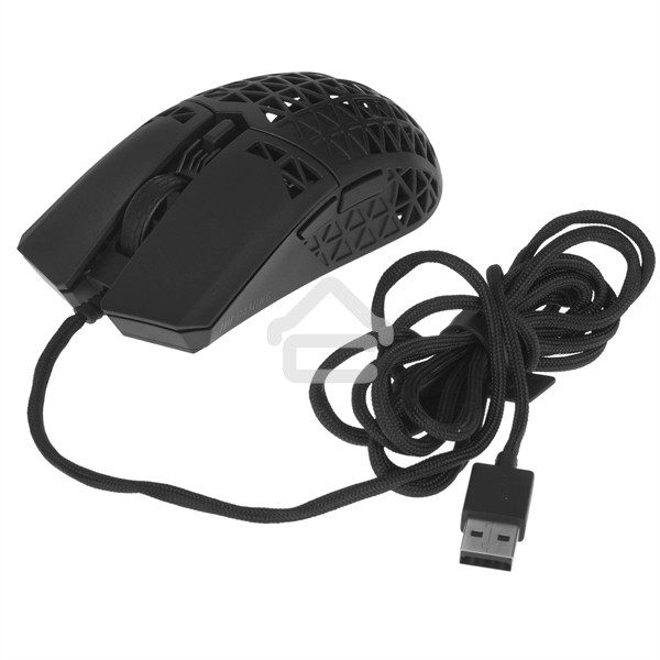 Мышь проводная ASUS TUF Gaming M4 Air черный, 16000 dpi, USB, кнопки - 6