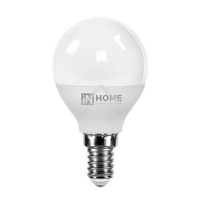 Лампа светодиодная LED-ШАР-VC 8Вт 230В E14 3000К 760 лм IN HOME 4690612020549