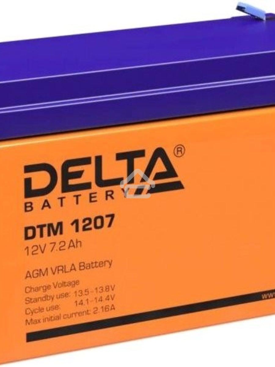 Батарея Delta DTM 1207 (12V, 7.2Ah)