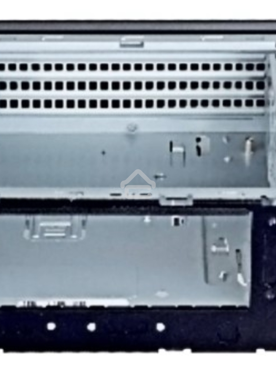 Компьютерный корпус Powerman <EQ101BK> slim ATX 200W Black [6117857] (8cm Fan, 2* USB 3.0, Audio, PM-200ATX-PRO APFC)
