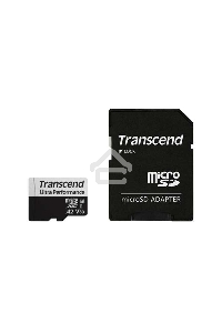 Флеш-накопитель Transcend Карта памяти 128GB UHS-I U3 microSD w/ adapter  A2 Ultra Performance R/W:160/125 MB/s