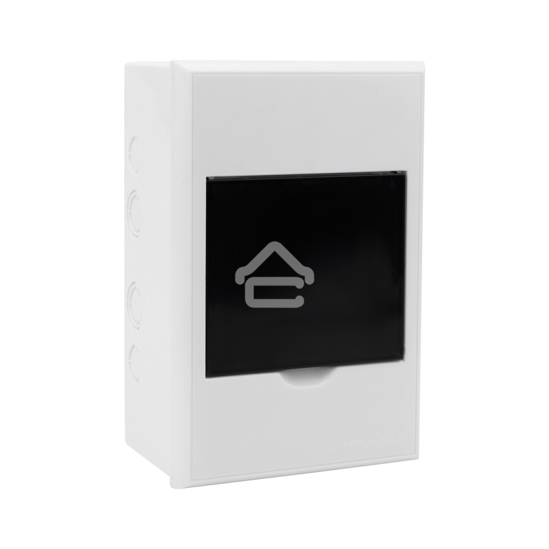 Бокс пластиковый Kranz ЩРН-П-4 IP41 белый