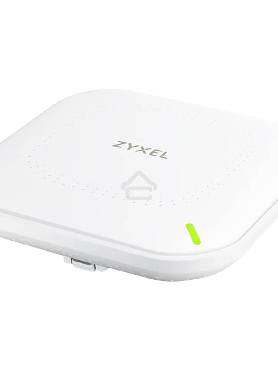Гибридная точка доступа Zyxel NebulaFlex NWA50AX, WiFi 6, 802.11a/b/g/n/ac/ax (2,4 и 5 ГГц), MU-MIMO, антенны 2x2, до 575+1200 Мбит/с, 1xLAN GE, PoE, без поддержки Captive portal и WPA-Enterprise, защ