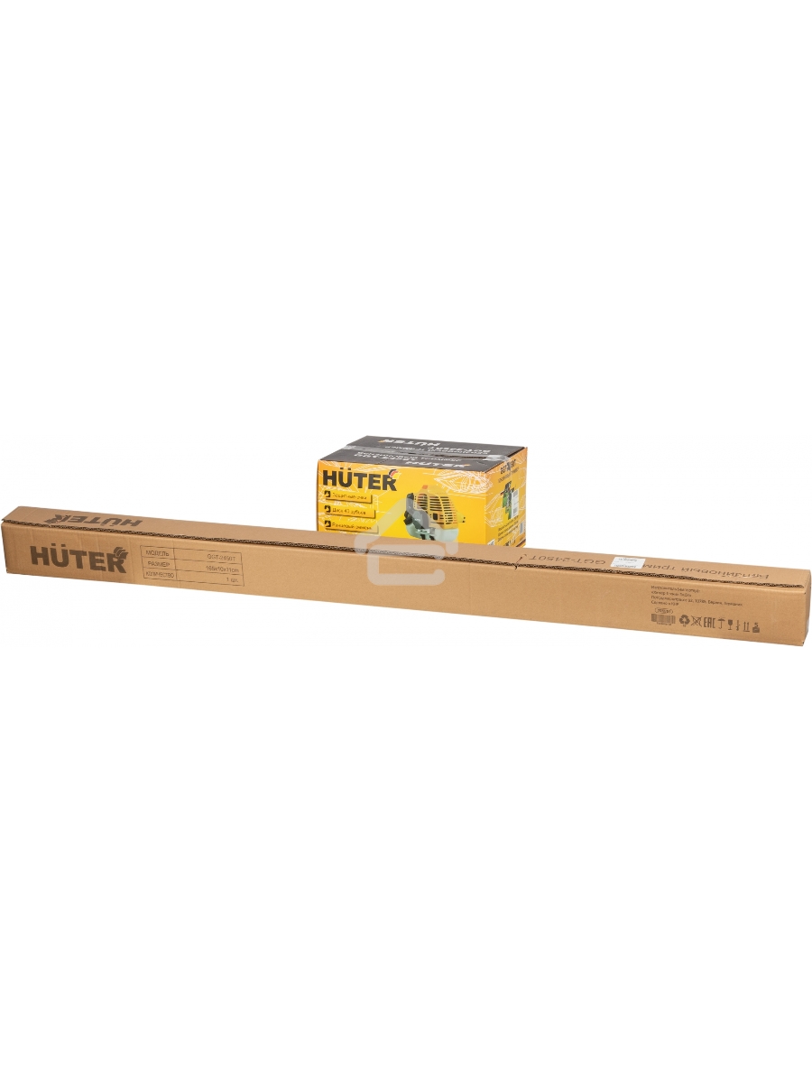 Триммер бензиновый Huter GGT-2450T 2500Вт неразбор.штан. реж.эл.: леска/нож