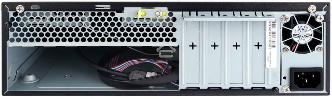 Компьютерный корпус Slim Desktop INWIN  CJ708BL IP-S265AU7-2 80plus Bronze, U3*2+U2*2+A(HD)+TYPE 3.1C + FAN 80*15mm + intrusion switch INWIN Slim Case
