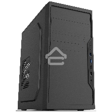 Компьютерный корпус Foxline FL-733R-FZ450R-U32C-PH mATX case, black, w/PSU 450W 12cm, w/2xUSB 2.0, w/2xUSB 3.0, w/1xType-C (USB 2.0), w/2xcombo audio, w/pwr cord, w/o FAN