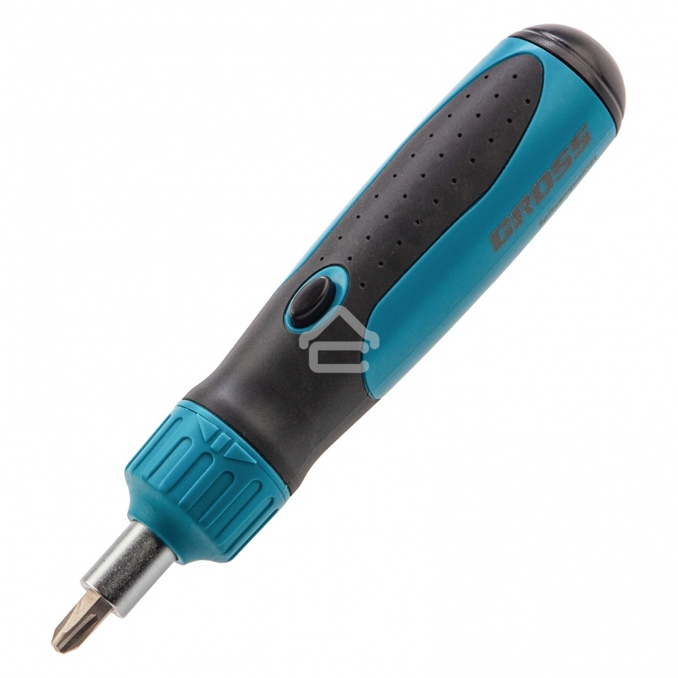 Отвертка реверсивная Gross механизм SmartPush, 12 шт., S2