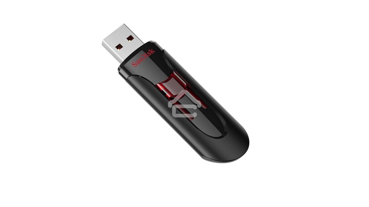 Флешка USB R/W R/W Sandisk 64Gb Cruzer Glide SDCZ600-064G-G35 USB3.0 черный