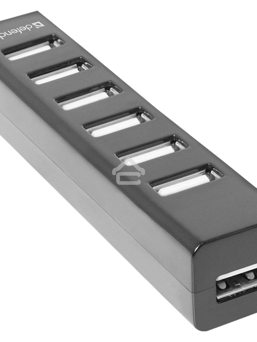 Универсальный USB разветвитель Defender Quadro Swift USB2.0, 7 портов