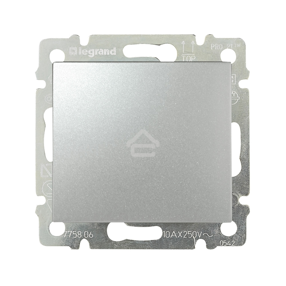 Переключатель Legrand 770106 2 напр. Valena (алюминий)