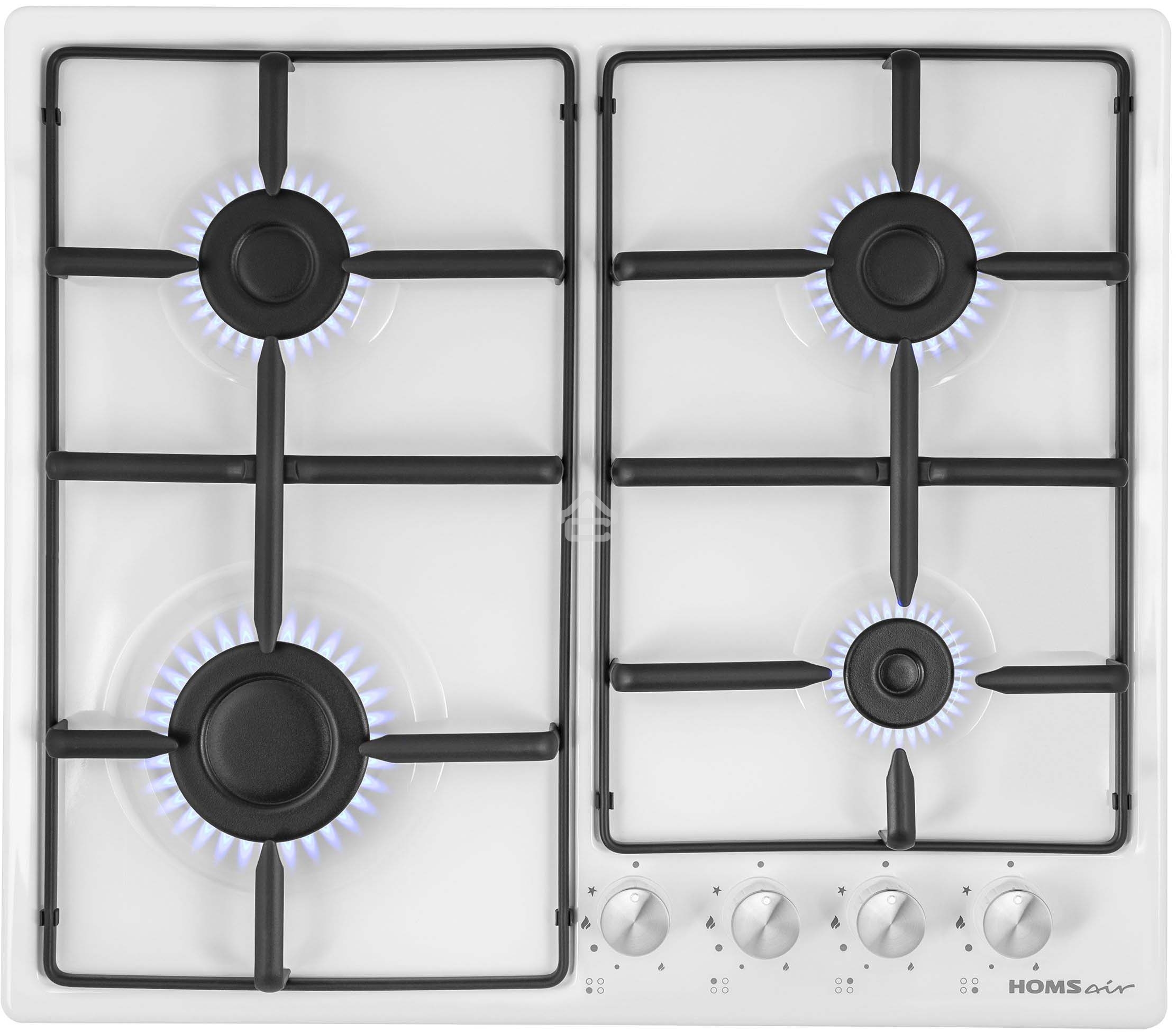 Газовая варочная панель HOMSair HGE643WH
