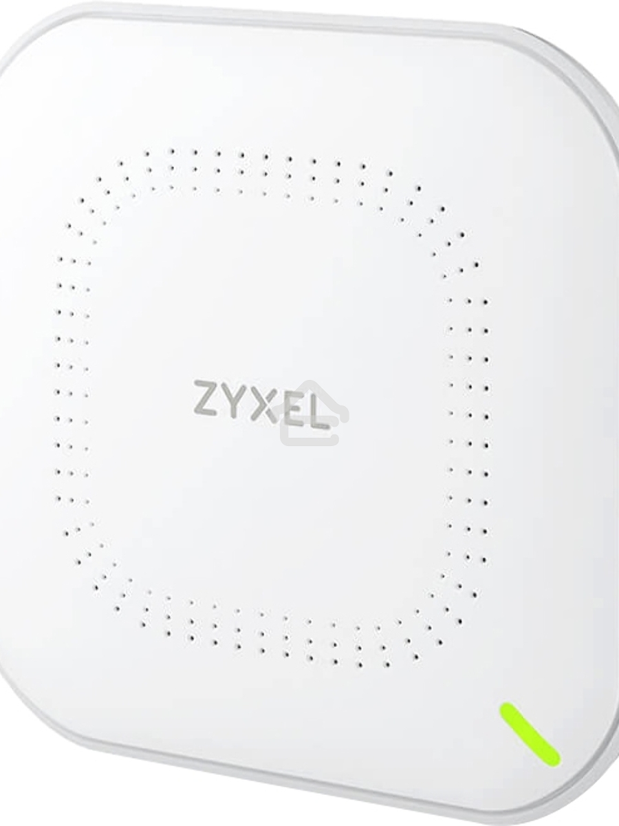 Гибридная точка доступа Zyxel NebulaFlex NWA50AX, WiFi 6, 802.11a/b/g/n/ac/ax (2,4 и 5 ГГц), MU-MIMO, антенны 2x2, до 575+1200 Мбит/с, 1xLAN GE, PoE, без поддержки Captive portal и WPA-Enterprise, защ