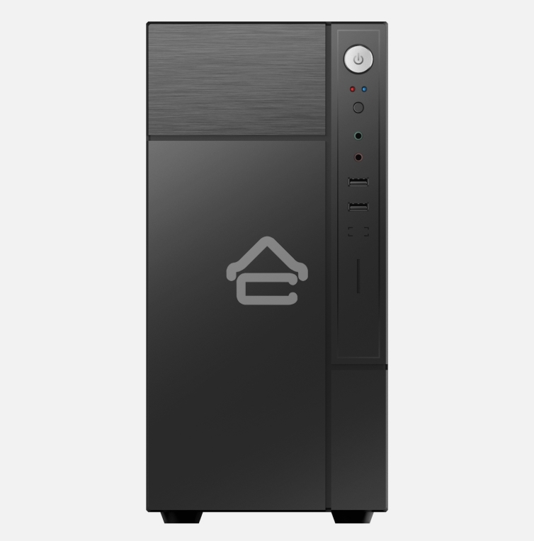 Компьютерный корпус Case Forza mATX case, black, w/PSU 450W 12cm, w/2xUSB3.0, w/pwr cord, w/o FAN