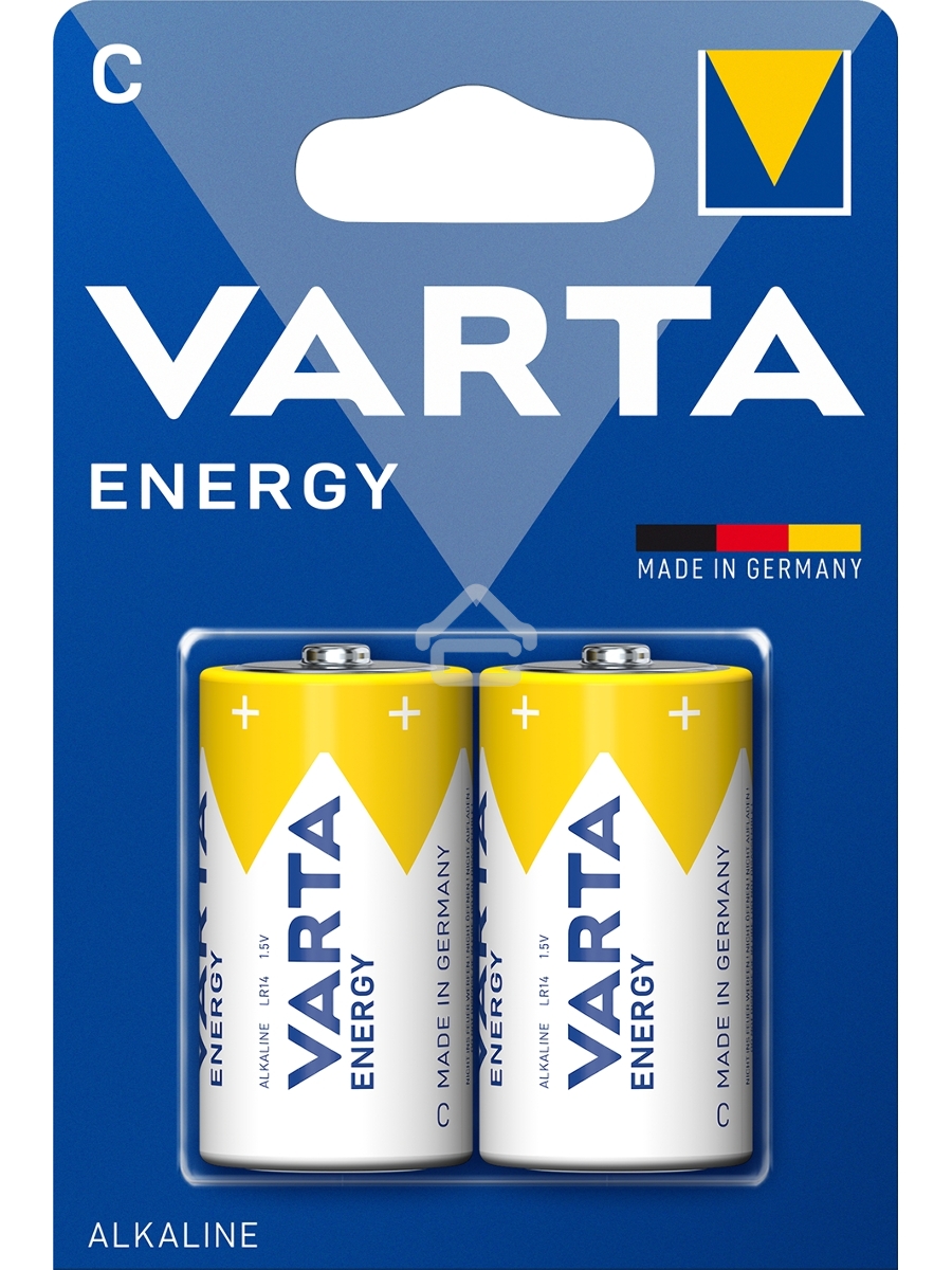 Батарейки VARTA ENERGY C бл. 2