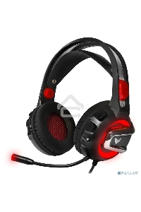 Гарнитура игровая Crown CMGH-3000 черный/красный