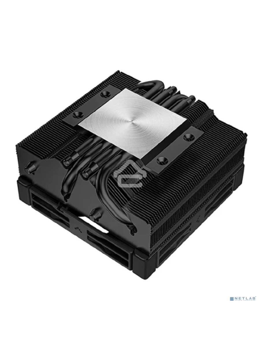 Кулер для процессора DEEPCOOL AN400 черный 92мм алюминий+медь 2900rpm 31db 4-pin 150W 52,5мм