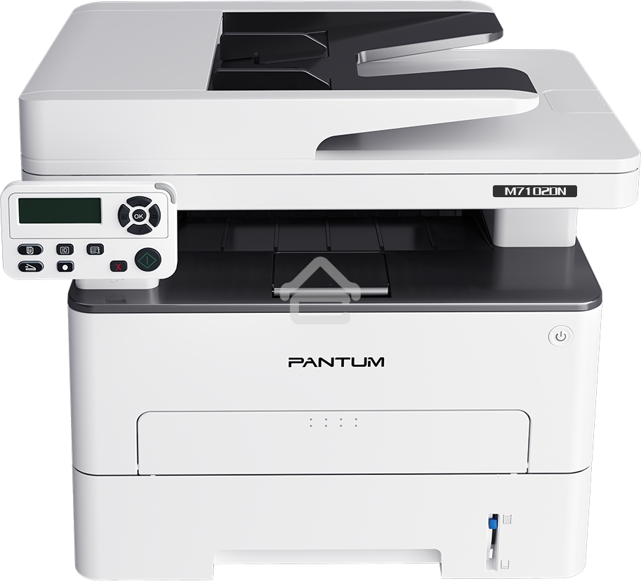 МФУ лазерное Pantum M7102DN, A4, ч/б, печ. до 33 стр/мин., скан. до 24 стр/мин., 1200x1200dpi, USB, RJ-45