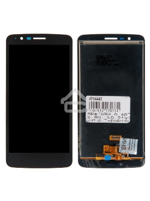 Дисплей в сборе с тачскрином для LG Stylus 3 (M400) черный оригинал