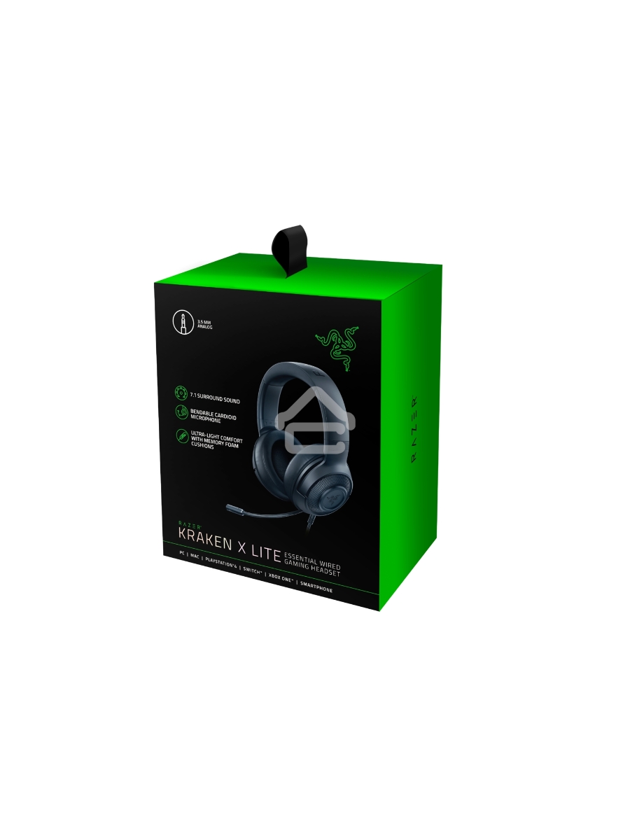 Гарнитура Razer Kraken X Lite Razer Kraken X Lite- Analog Gaming Headset - Russian Packaging