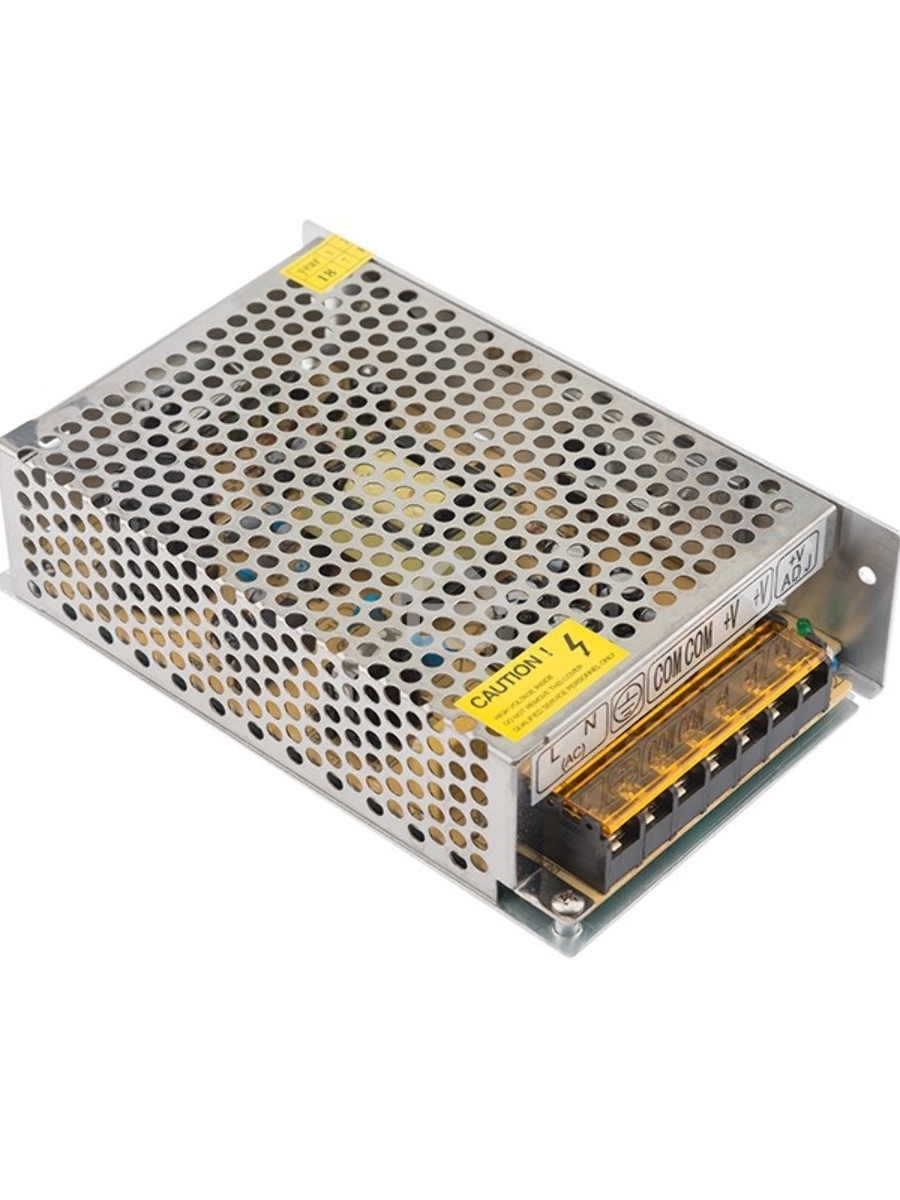 Источник питания 220 V AC/12 V DC 6 A 72 W с разъемами под винт, без влагозащиты (IP23)