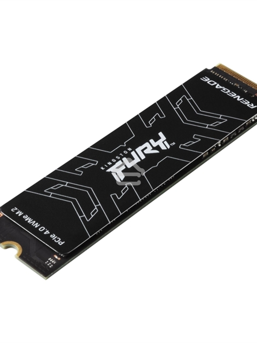 Накопитель SSD Kingston Fury Renegade, 500Gb, PCIe 4.0 x4, M.2 2280, NVMe, R/W 7300/3900, с радиатором