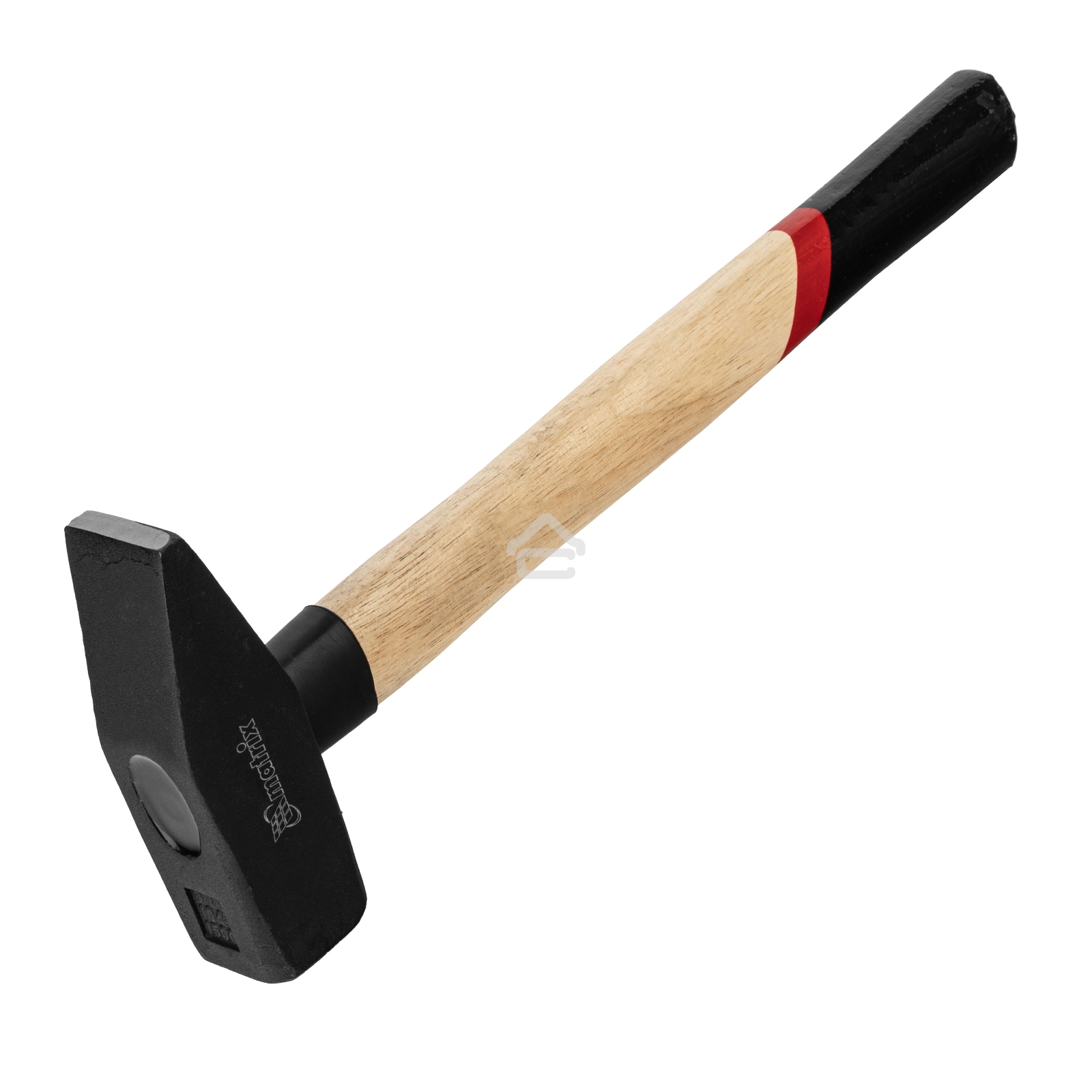 Молоток слесарный Matrix 1500 г, квадратный боек, деревянная рукоятка