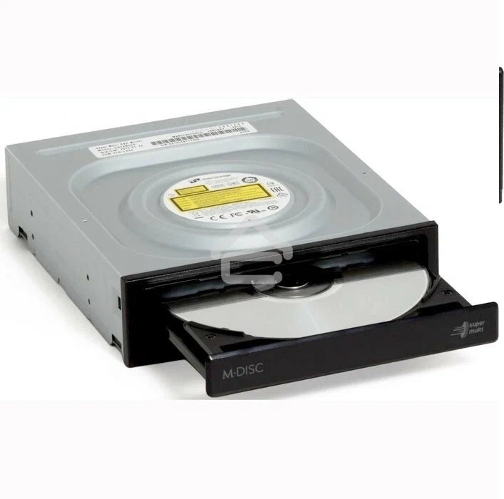 Оптический привод DVD-RW LG GH24NSD5 (SATA, черный) OEM