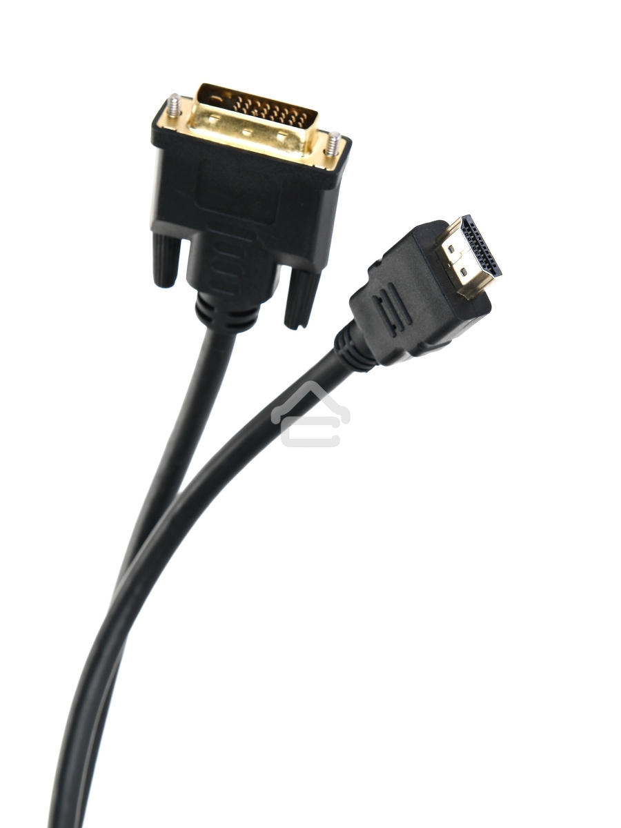 Кабель HDMI to DVI-D (19M -25M) 2м, TV-COM <LCG135E-2M>