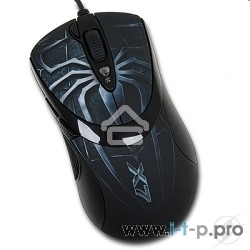 Мышь проводная A4Tech XL-747H синий, 3600 dpi, USB, кнопки - 7