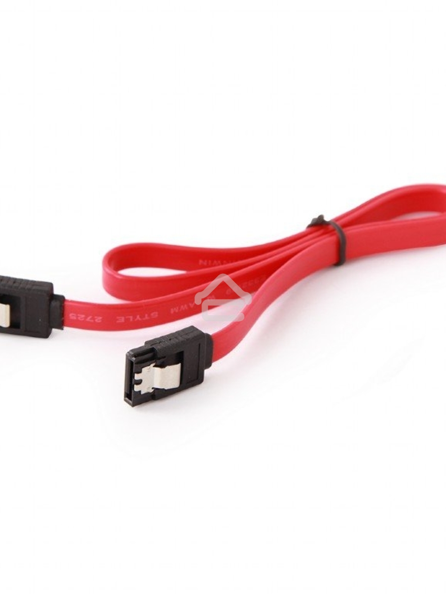 Кабель интерфейсный SATAIII Cablexpert CC-SATAM-DATA-XL, 100см, 7pin/7pin, защелка, пакет