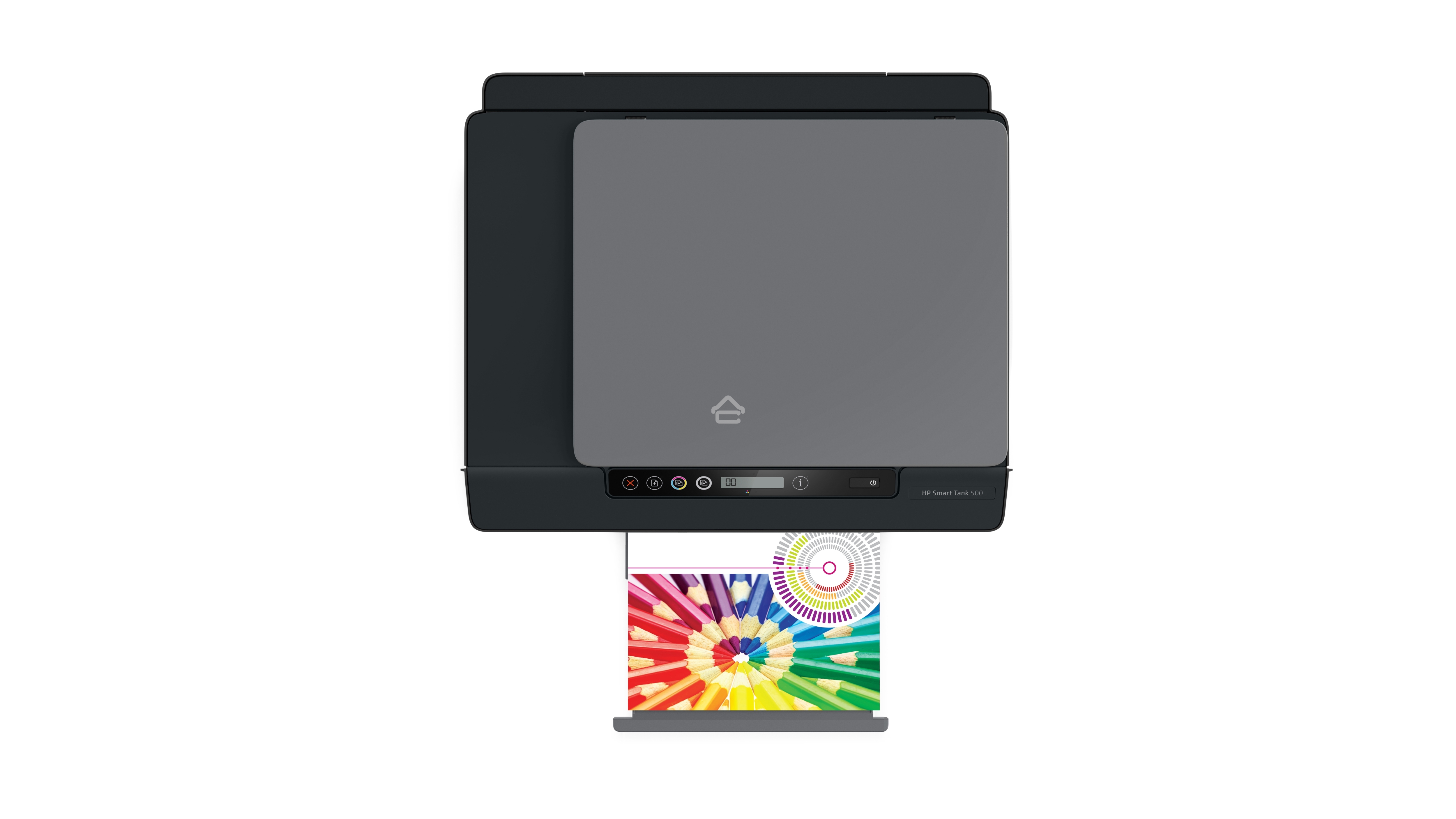 МФУ струйное HP Smart Tank 500 (4SR29A), A4, цветной, печ. до 22 стр/мин. (ч/б) до 16 стр/мин. (цвет), скан. до 8 стр/мин. (ч/б) 4 стр/мин. (цвет), 1200x1200dpi, USB