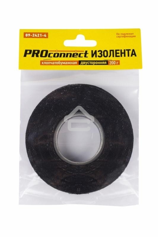 Изолента ХБ PROconnect 18 х 0,35 мм, (ролик 31,9 м/200 г) (2-ПОЛ)