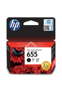 Картридж струйный HP 655 CZ109AE черный для HP DJ IA 3525/4615/4625/5525/6525 (550стр.)