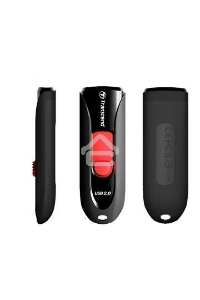 Флэш Диск Transcend USB Drive 64Gb JetFlash 590 TS64GJF590K {USB 2.0}