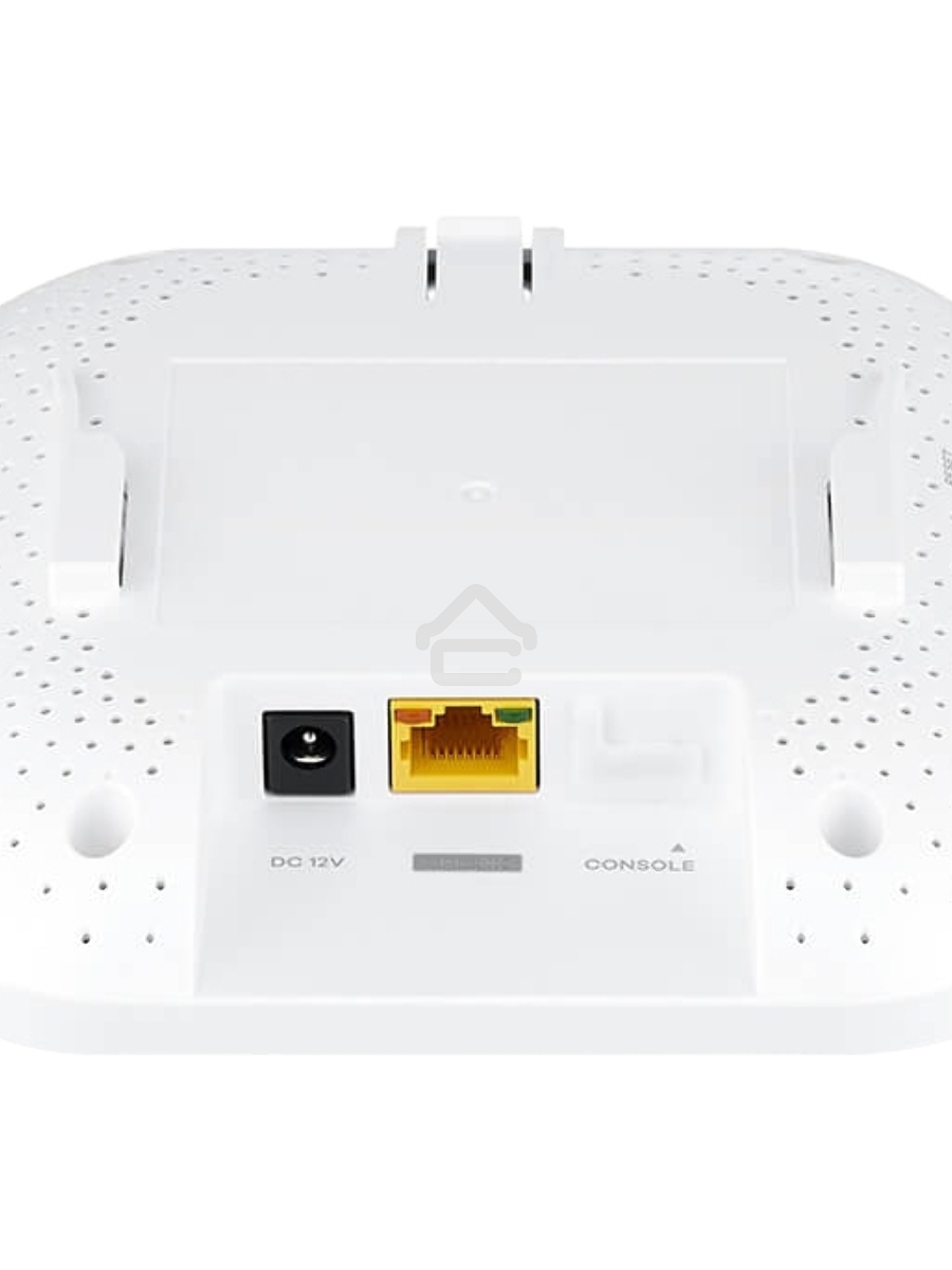 Гибридная точка доступа Zyxel NebulaFlex NWA50AX, WiFi 6, 802.11a/b/g/n/ac/ax (2,4 и 5 ГГц), MU-MIMO, антенны 2x2, до 575+1200 Мбит/с, 1xLAN GE, PoE, без поддержки Captive portal и WPA-Enterprise, защ
