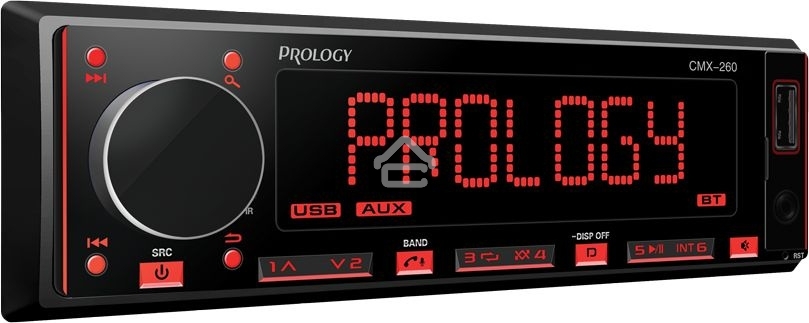 Автомагнитола Prology CMX-260 1DIN 4x55Вт
