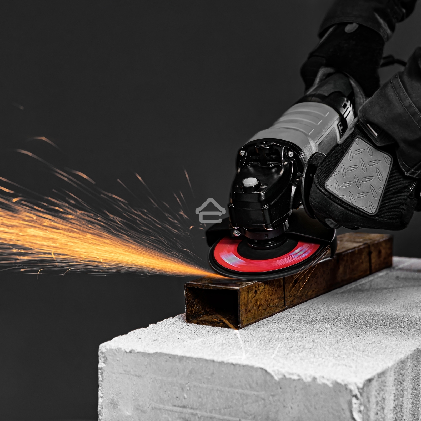 Круг лепестковый торцевой Matrix, P 80, 125 х 22,2 мм