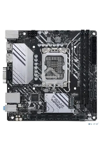 Материнская плата ASUS PRIME H610I-PLUS D4-CSM, LGA 1700, Intel H610, 2xDDR4, 4xSATA, 1xM.2 PCIe 3.0 x4, 1xPCIe 4.0 x16, 1xHDMI, 1xDP, 1xVGA, 2xUSB-A 3.2 Gen 1, 2xUSB-A 2.0, 1x 1Gb LAN, 3x3.5 мм, 7.1, Mini-ITX