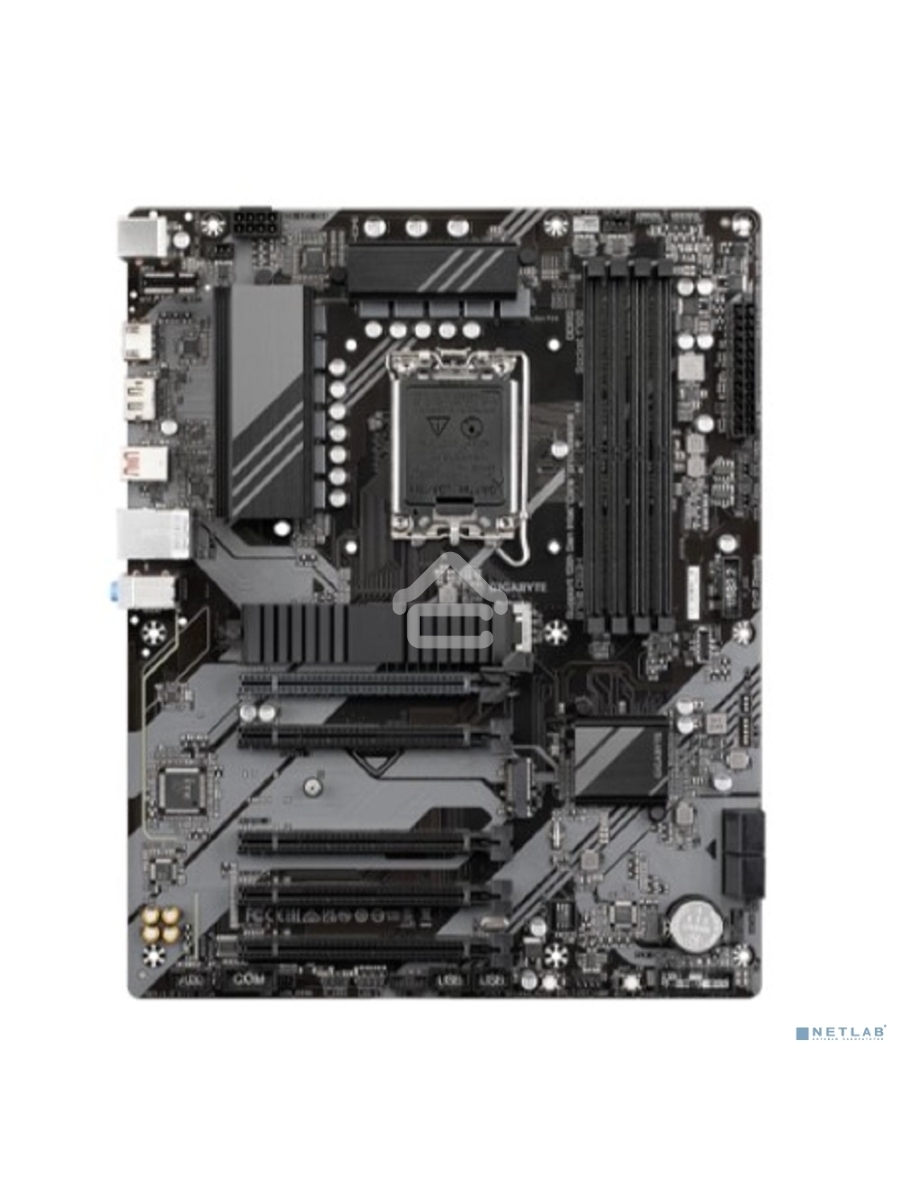 Материнская плата Gigabyte B760 DS3H, LGA 1700, Intel B760, 4xDDR5, 4xSATA, 2xM.2, 1xPCIe 4.0 x16, 4xPCIe 3.0 x1, 1xHDMI, 1xDP, 1x 1Gb LAN, 1xUSB 3.2 Gen 2, 1xUSB 3.2 Gen 2x2, 4xUSB 2.0, 3x3.5 мм, 7.1, ATX