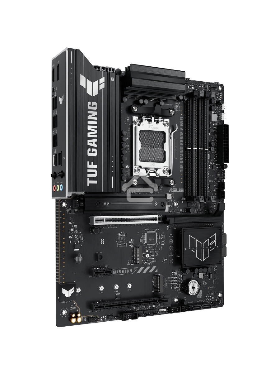 Материнская плата ASUS TUF GAMING B650-E WIFI, AM5, AMD B650, 4xDDR5, 4xSATA, 3xM.2, 1xPCIe 4.0 x16, 1xPCIe 4.0 x16, 1xPCIe x1, 1xDP, 1xHDMI, 1x2.5Gb LAN, Wi-Fi 6E, Bluetooth 5.3, 2xUSB-C (1x10Gbps, 1x20Gbps), 3xUSB-A 5Gbps, 2xUSB-A 10Gbps, 3xUSB-A 2.0, 5
