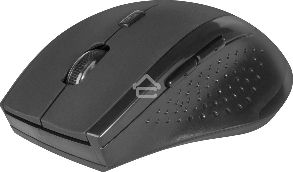 Мышь беспроводная Defender Accura MM-365 черный, 1600 dpi, радиоканал, USB, кнопки - 6