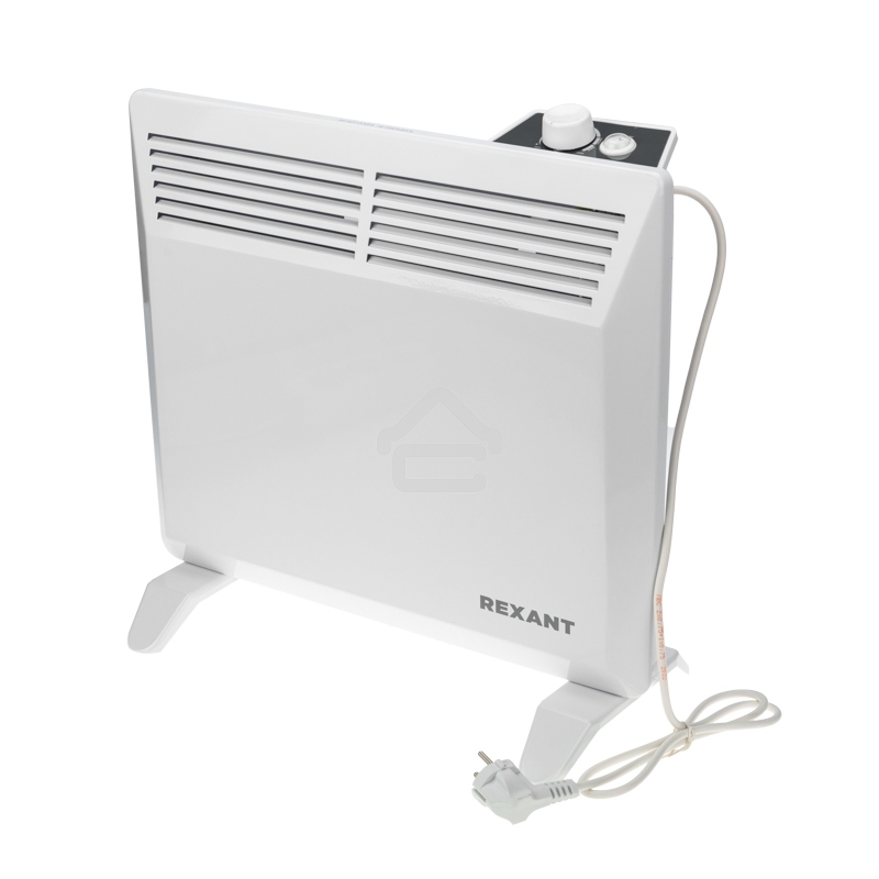Конвектор электрический Rexant белый, 1000 Вт, 15 м2, термостат