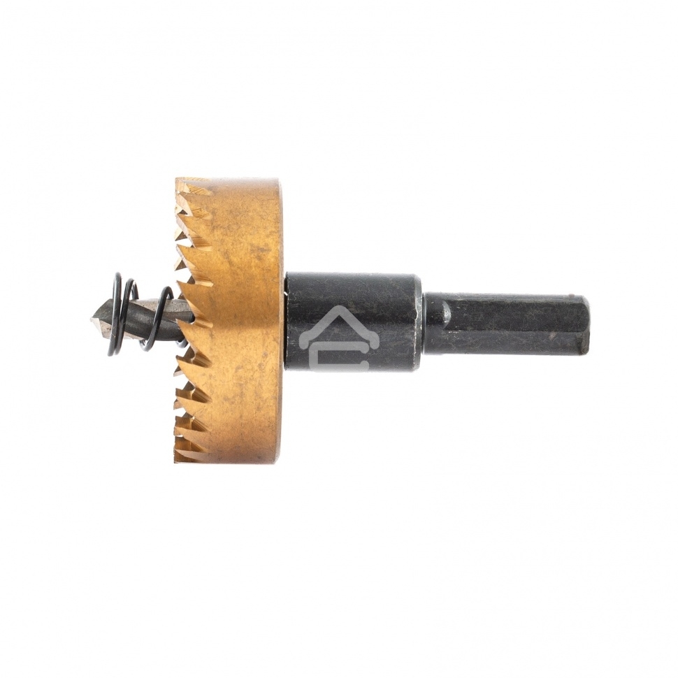 Коронка по металлу Denzel HSS, 40 мм, нитридтитановое покрытие