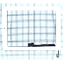 Сенсорное стекло (тачскрин) для iPad 4 белое с кнопкой OEM