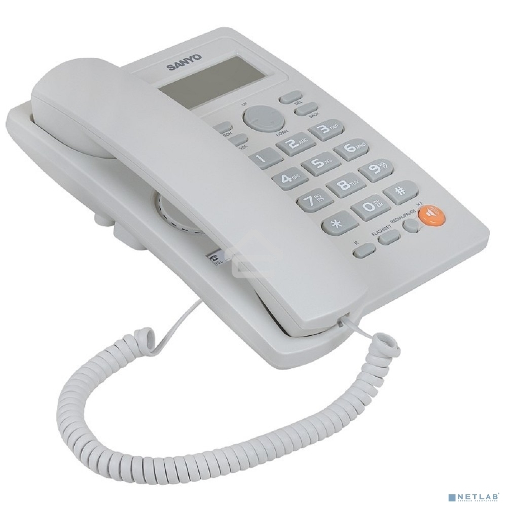 Телефон проводной SANYO RA-S306W белый